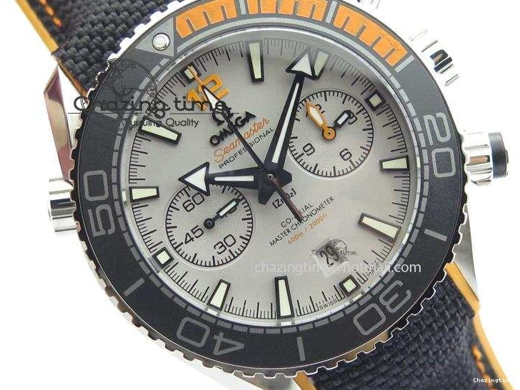 0126 Master Chronometer 45mm SS JHF Grey Dial On Nylon Strap A Neat 8249